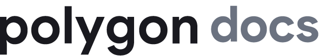 Polygon.io Docs Logo